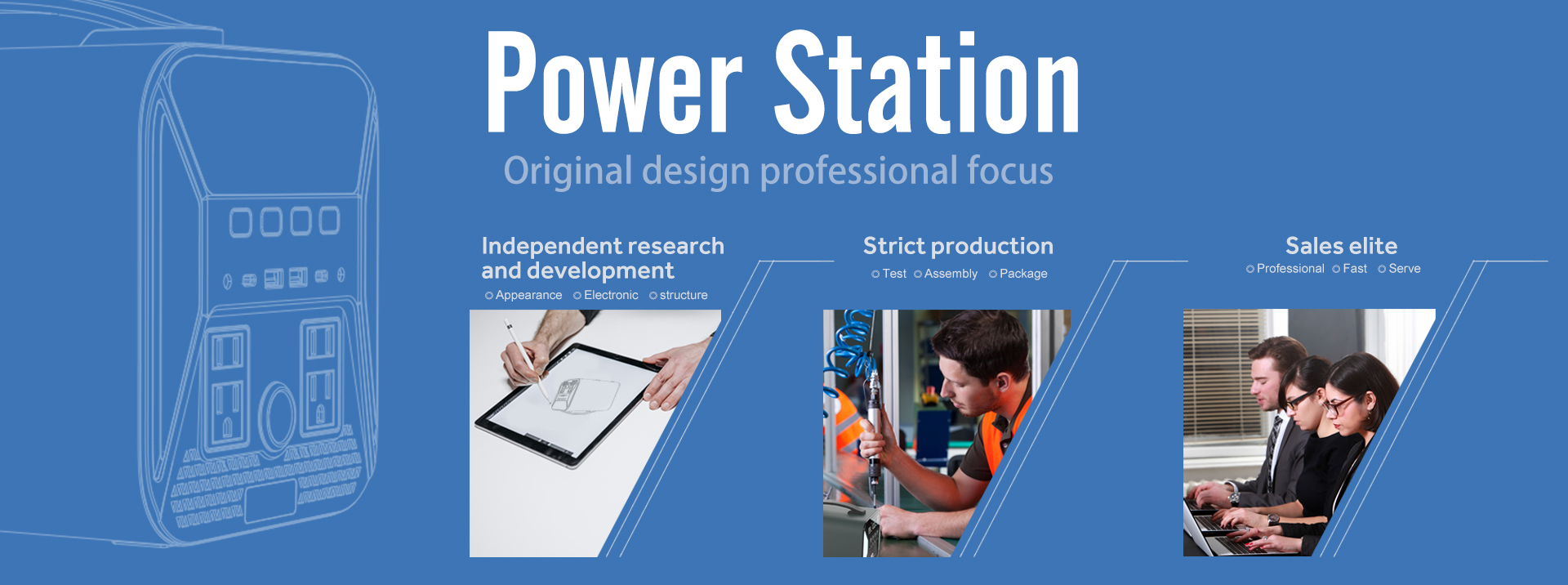 Portable Emergency Power Bank Station Power Battery Pack