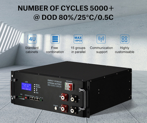 48V 100Ah Energy Storage Batteries Rack-mount System