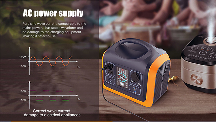 600W Backup Portable Power Station
