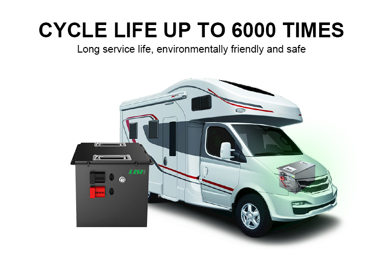 48V 50Ah 26650 AGV car lithium iron phosphate battery