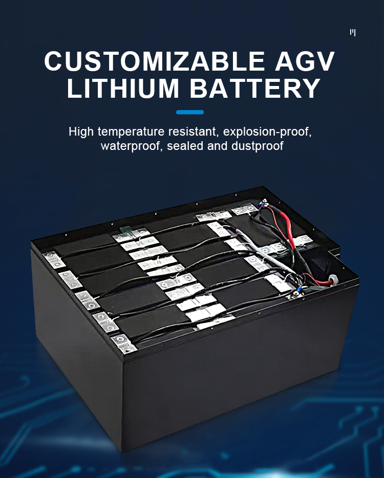 AGV Robot Battery Pack 24V 60Ah Lifepo4 Battery 