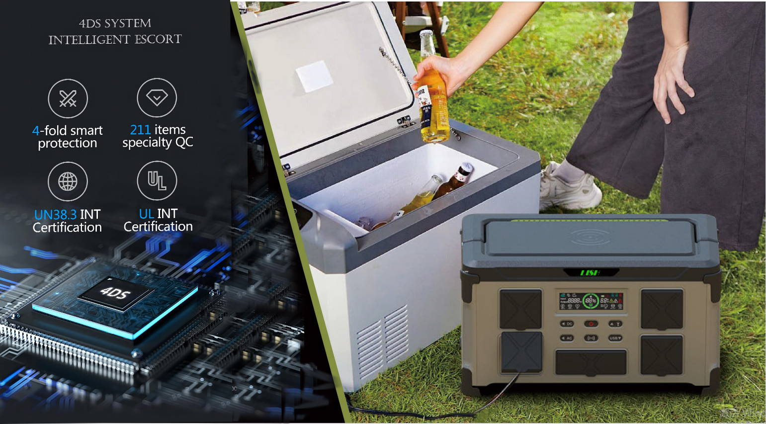 1000Wh Lithium Battery