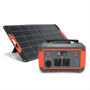 Solar Portable Power Station 600w 220v Lithium Battery 
