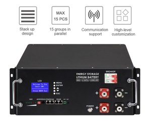  200Ah 48V Battery Rack-mount Stock Energy Storage System 