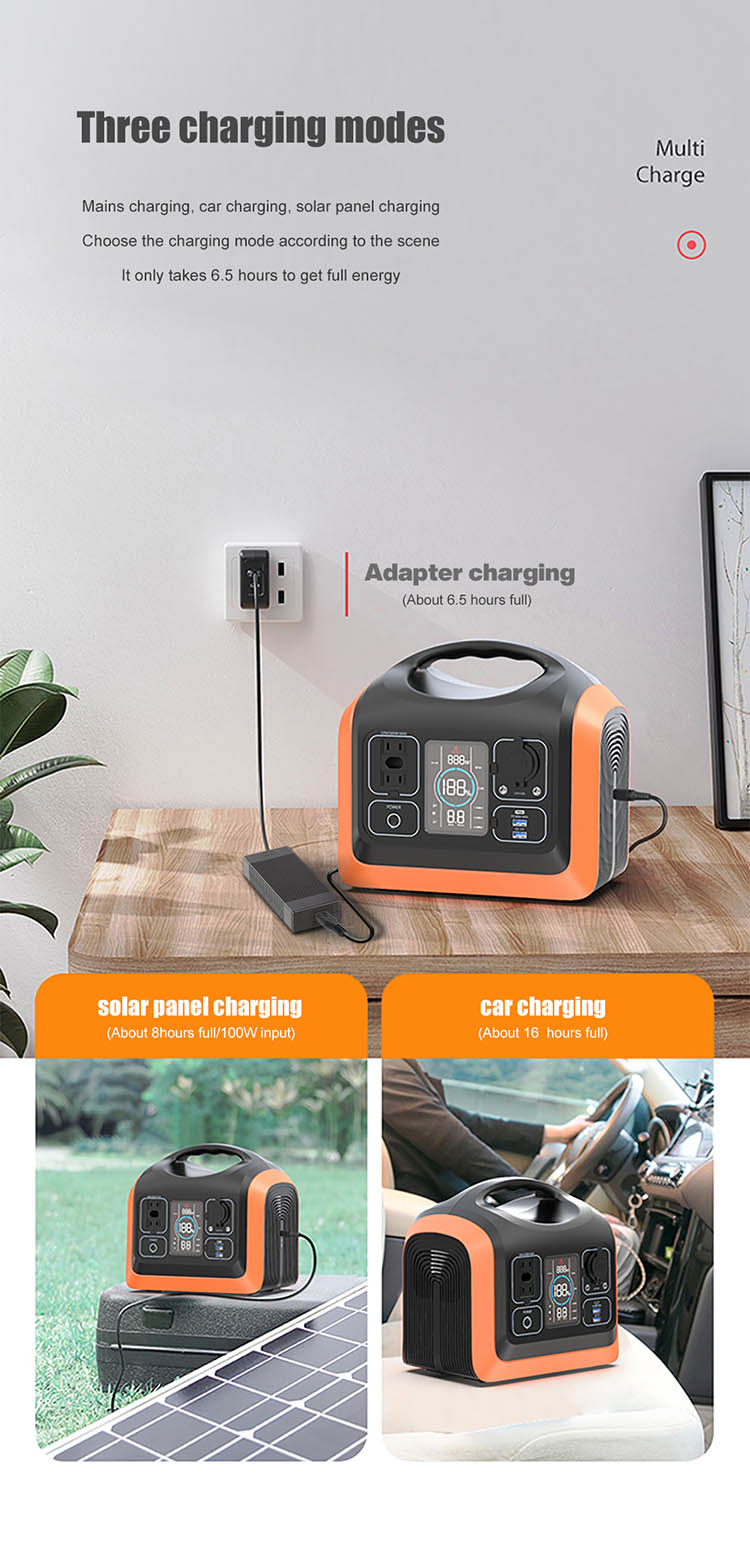 600W Backup Portable Power Station