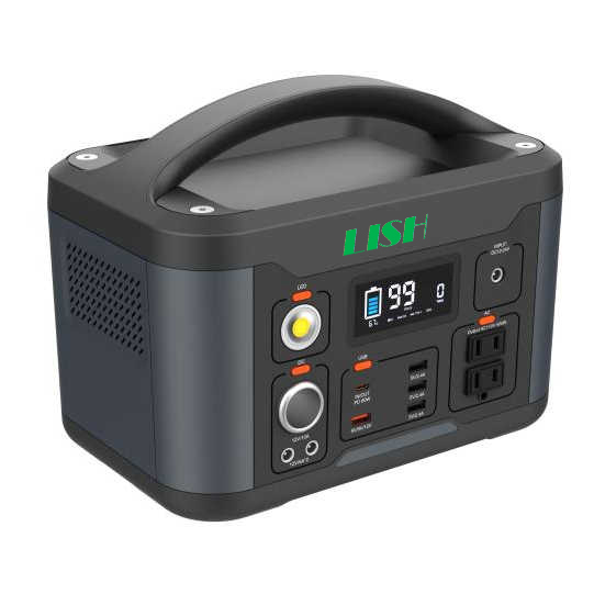  600WH Portable UPS Power Station For Outdoor Camping