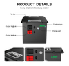 48V 50Ah AGV car lithium iron phosphate battery