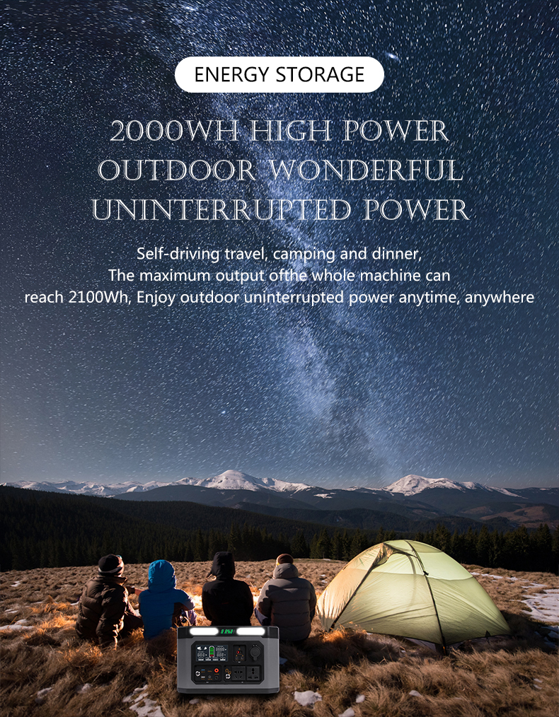 Portable Emergency Power Bank Station Power Battery Pack