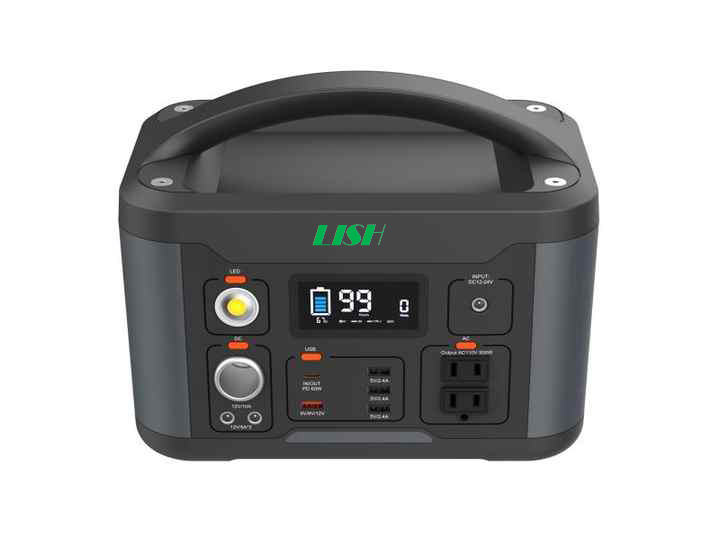  600WH Portable UPS Power Station For Outdoor Camping