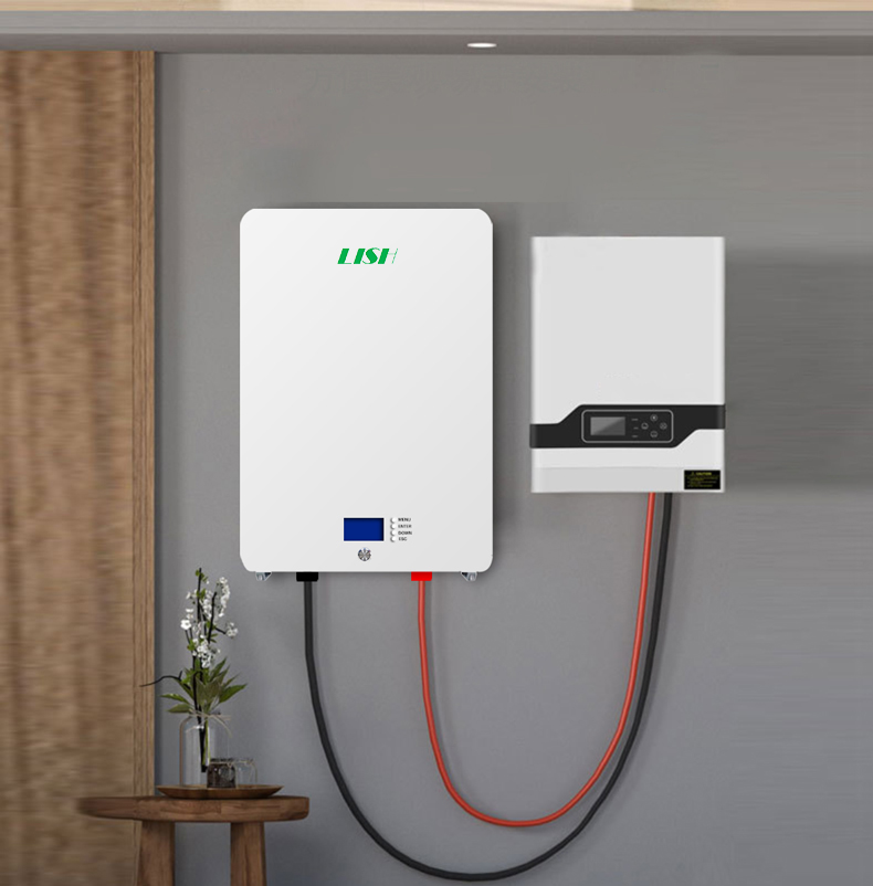 Wall-mounted LiFePO4 Battery 5kwh Lithium Battery
