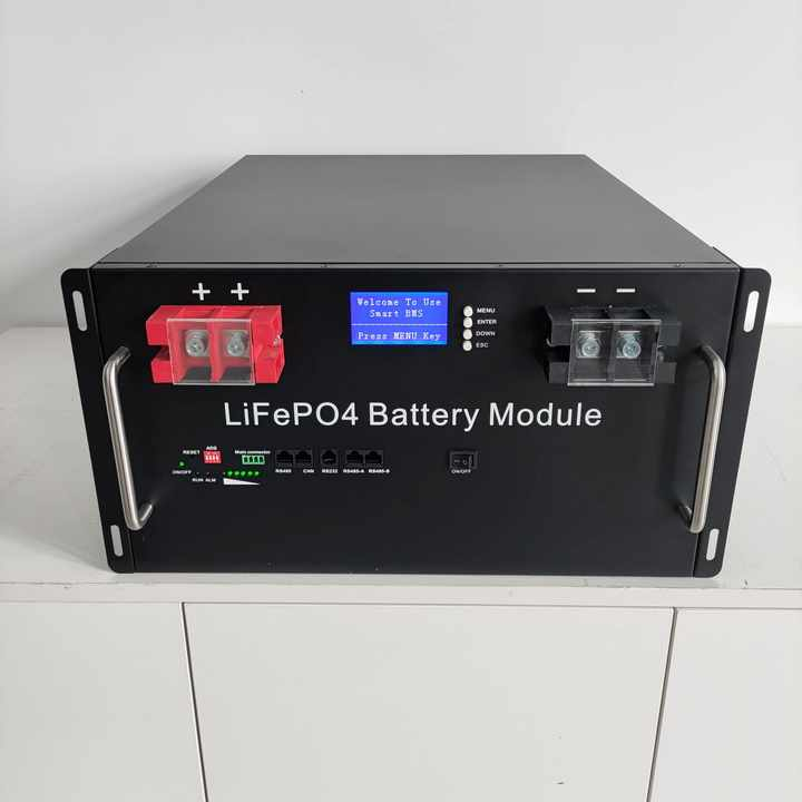 Stackable 51.2V 100ah LiFePO4 Battery 6000 Cycle Life 