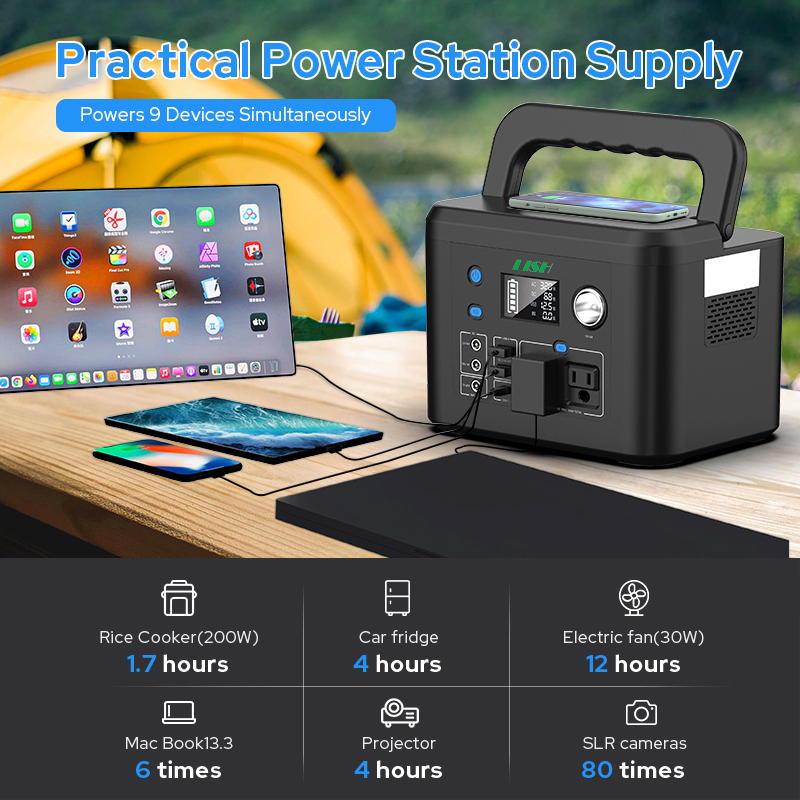 Camping Solar Generator Power Station Portable Power Station