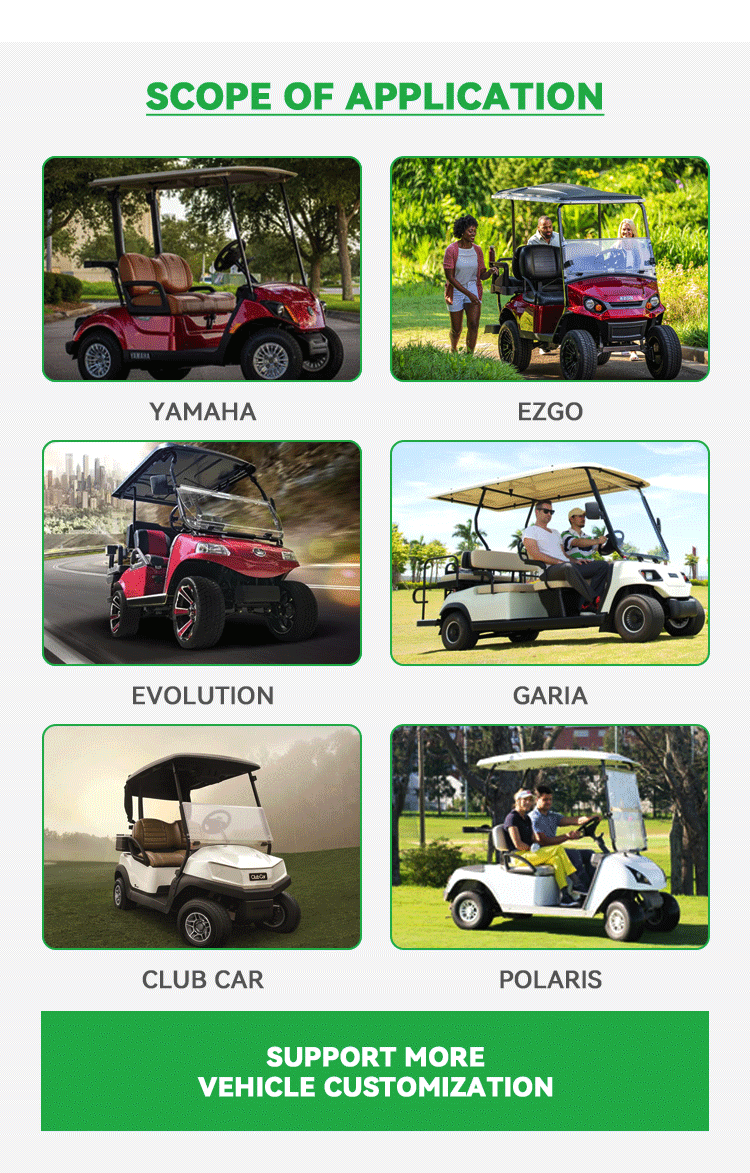  Battery Pack for Golf Carts 51.2 V