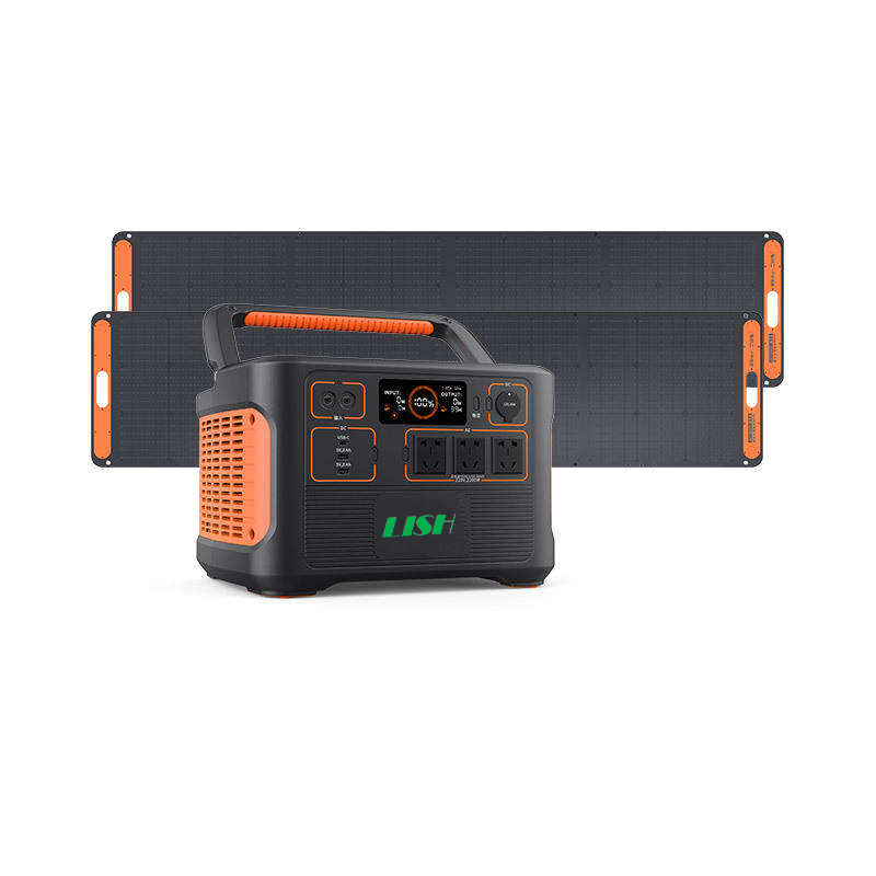  2200W Camping Solar Generator Portable Power Station