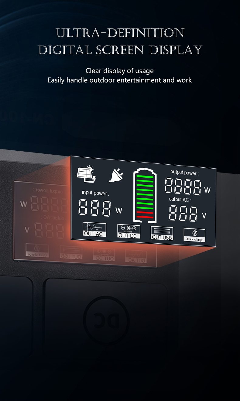 Portable Emergency Power Bank Station Power Battery Pack