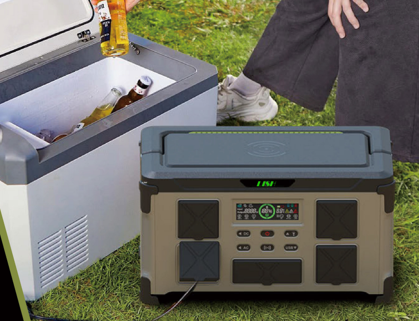 Portable Mobile Outdoor Power Station 700Wh Lithium Battery