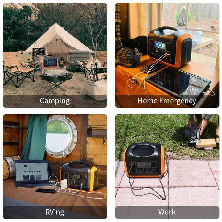Portable Solar Power Station 1200W 220V