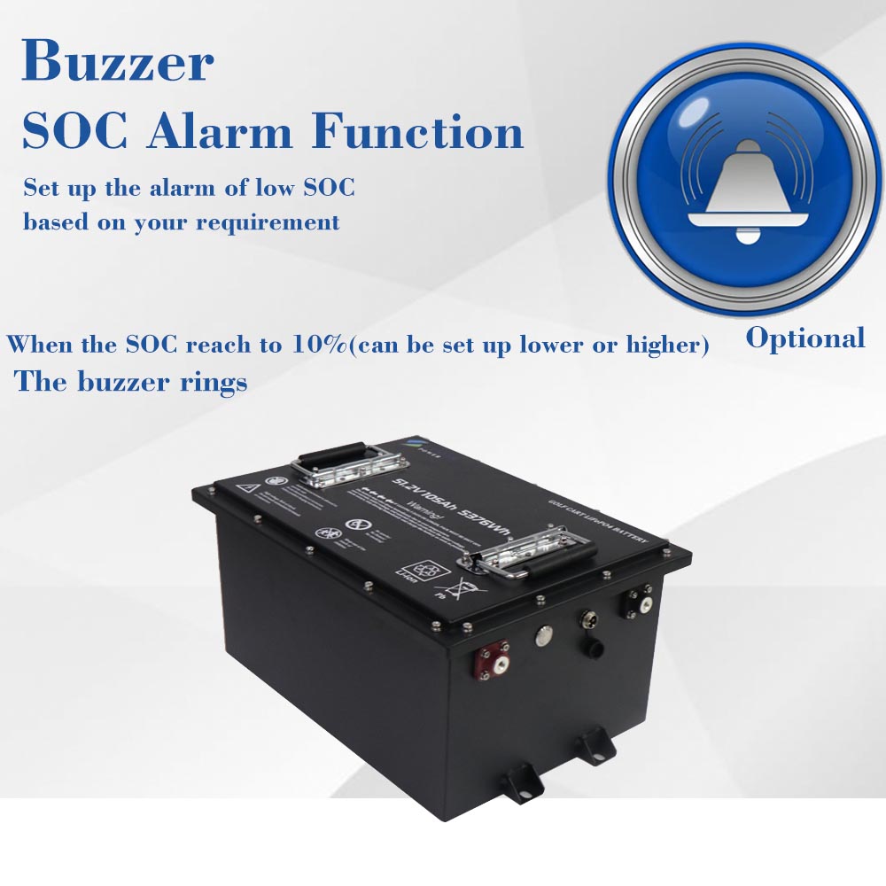  Lifepo4 15Ah Golf Cart Battery Pack Energy Storage Pack