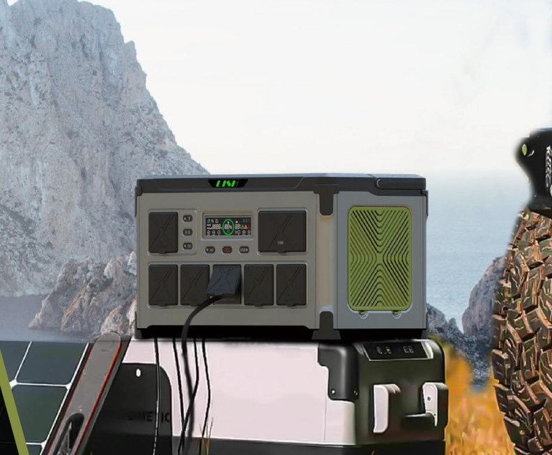 Portable Mobile Outdoor Power Station 700Wh Lithium Battery