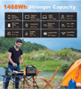 1800W Solar Portable Power Station For Outdoor Emergency
