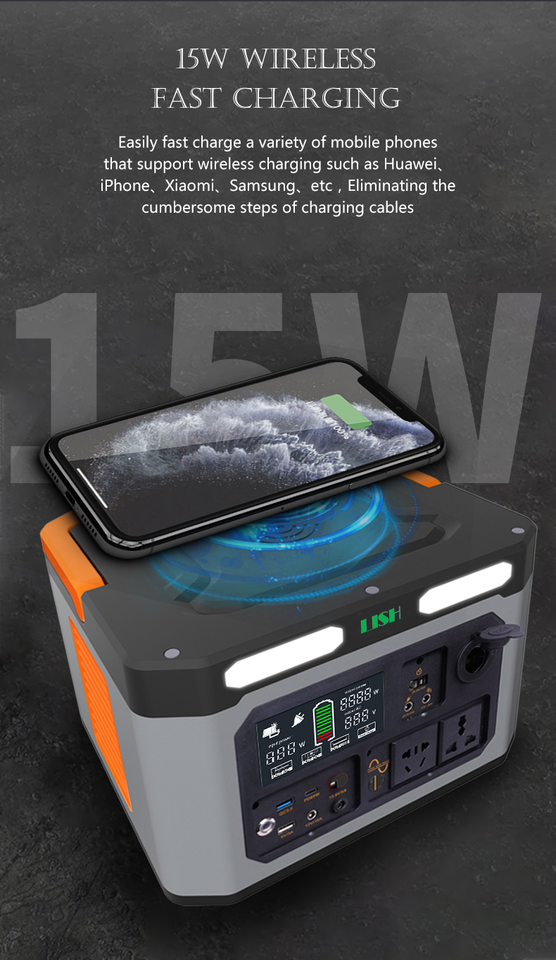 Portable Emergency Power Bank Station Power Battery Pack