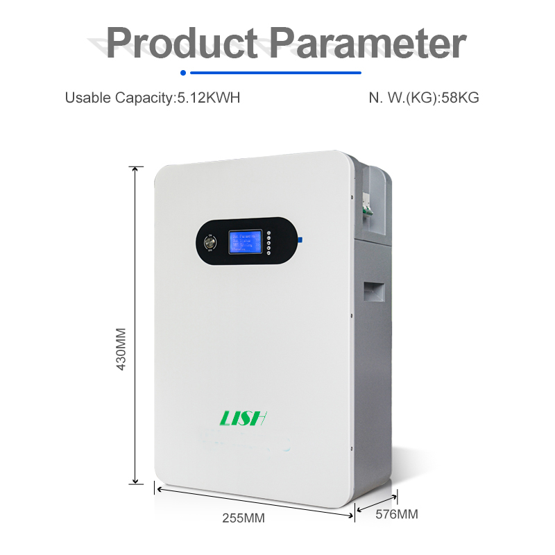  Wall Mounted Energy Storage System 48V