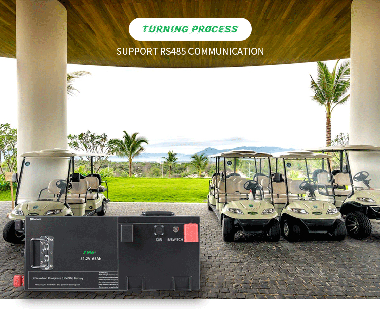  Battery Pack for Golf Carts 51.2 V