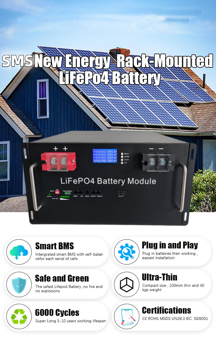 Stackable Lithium Battery Pack 48V