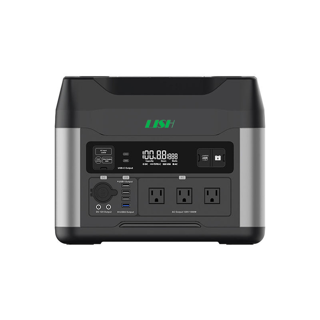 2200W Solar Generator Outdoor Camping Emergency Power Supply 