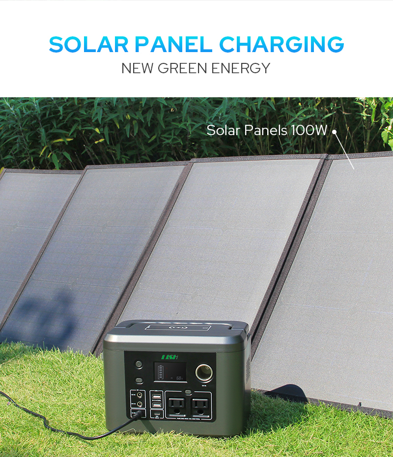 Camping Solar Generator Power Station Portable Power Station