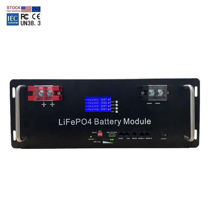 51V 100Ah 120Ah Grade A Solar Energy Storage Battery