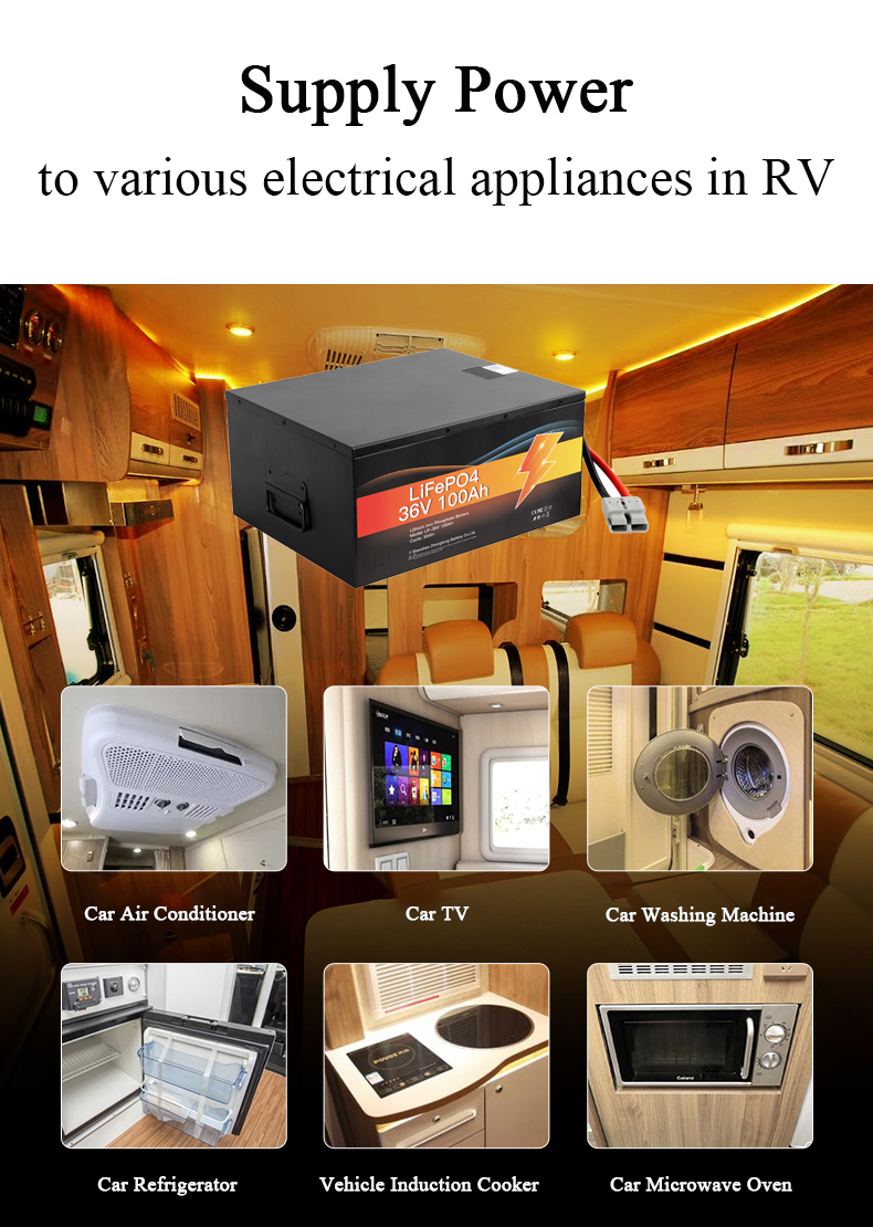 36V 100Ah Energy Storage Battery Pack
