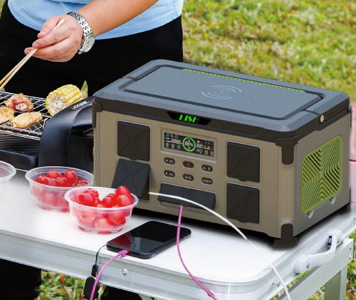 Portable Mobile Outdoor Power Station 700Wh Lithium Battery