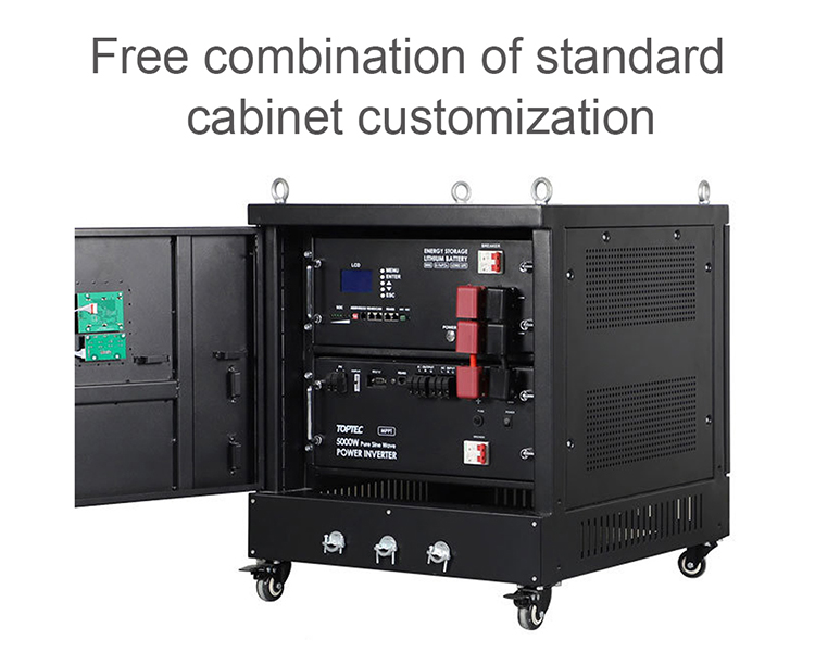 48V 100Ah Energy Storage Batteries Rack-mount System